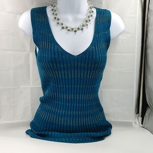 Top Emma James blue/ silver S